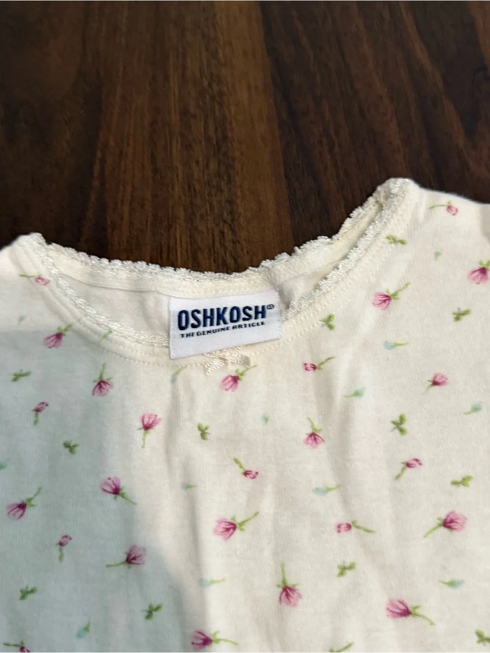 Baby girl vintage Oshkosh pajama set